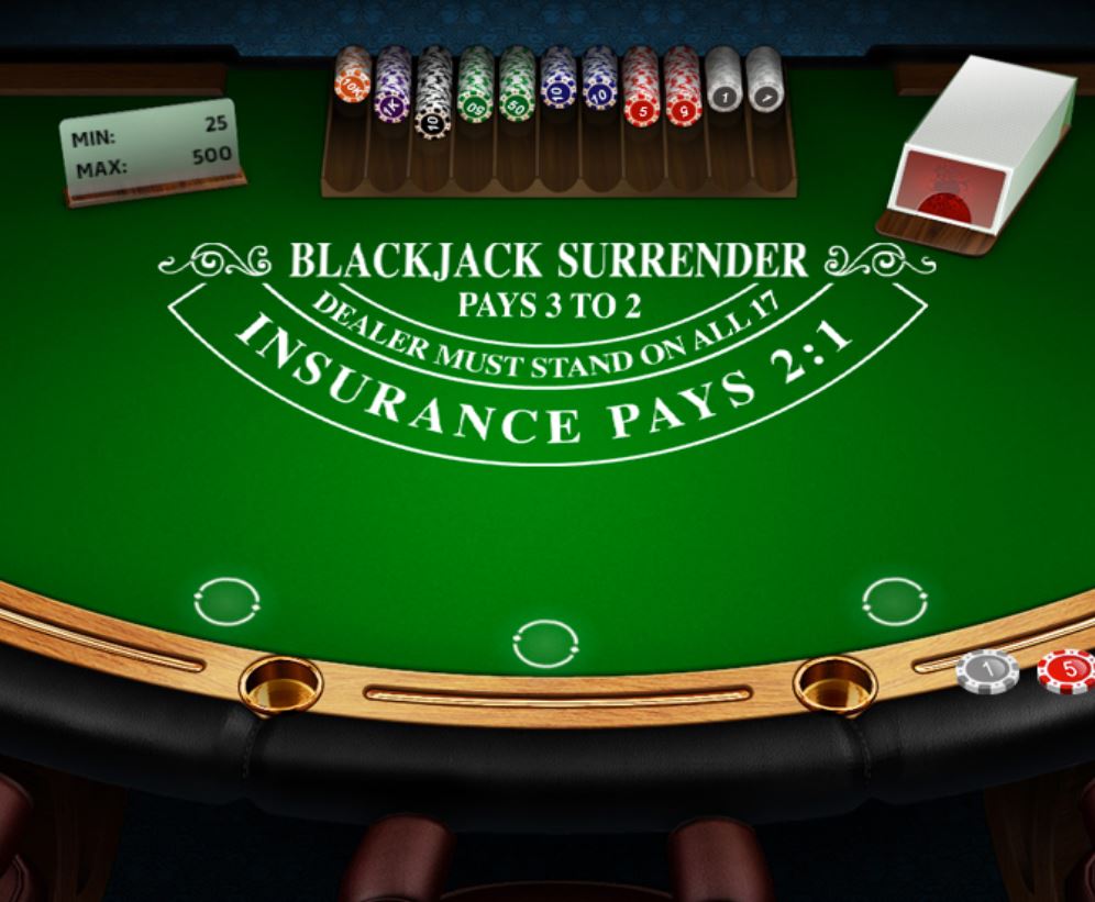 Blackjack Surrender